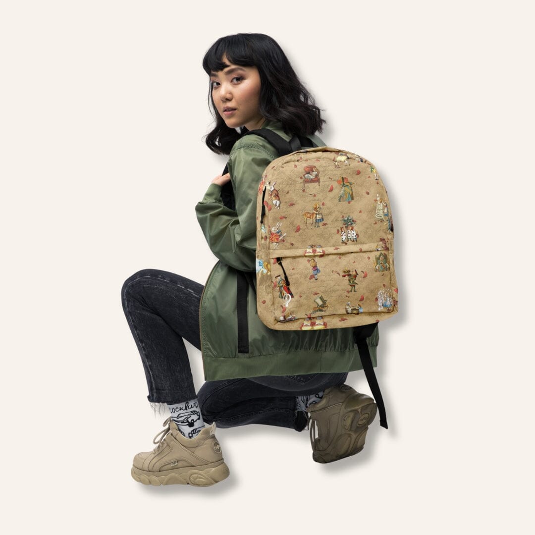 Alice in Wonderland Backpack Caipora Books 