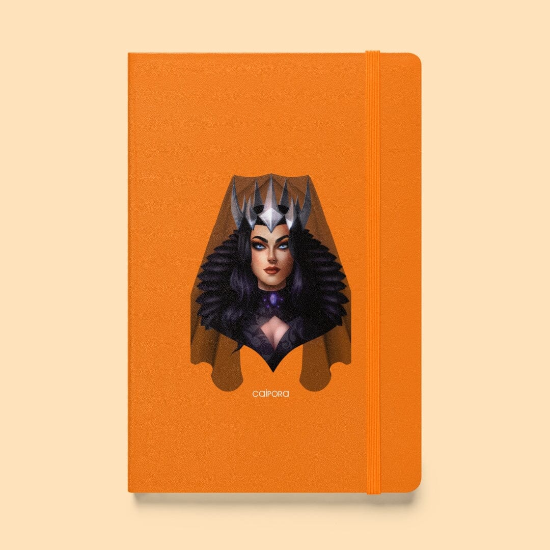 Goth Queen Aurelia Hardcover Bound Notebook Caipora Books 