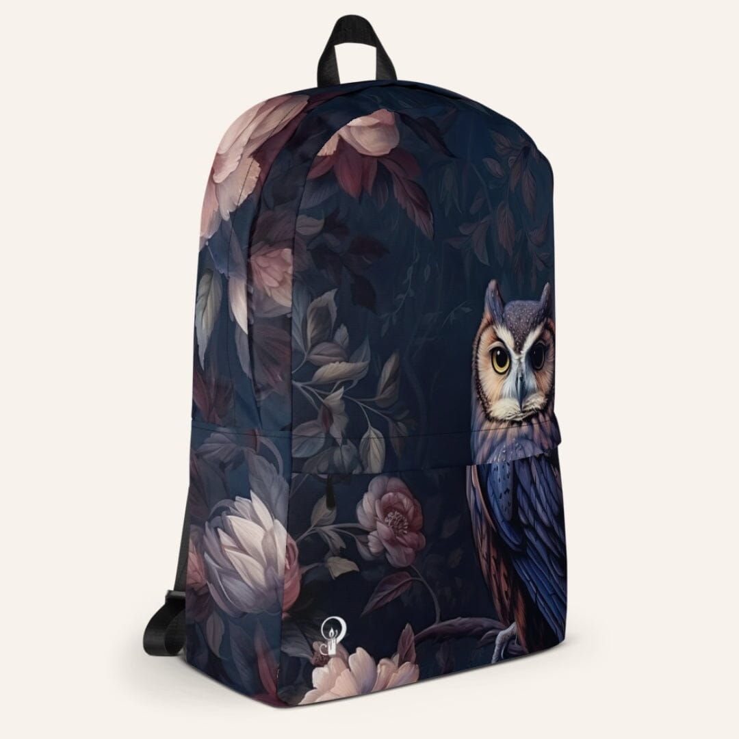 Dark Academia Rococo Owl Backpack Bags Caipora Books 