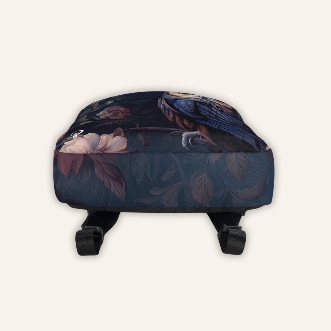 Dark Academia Rococo Owl Backpack Bags Caipora Books 