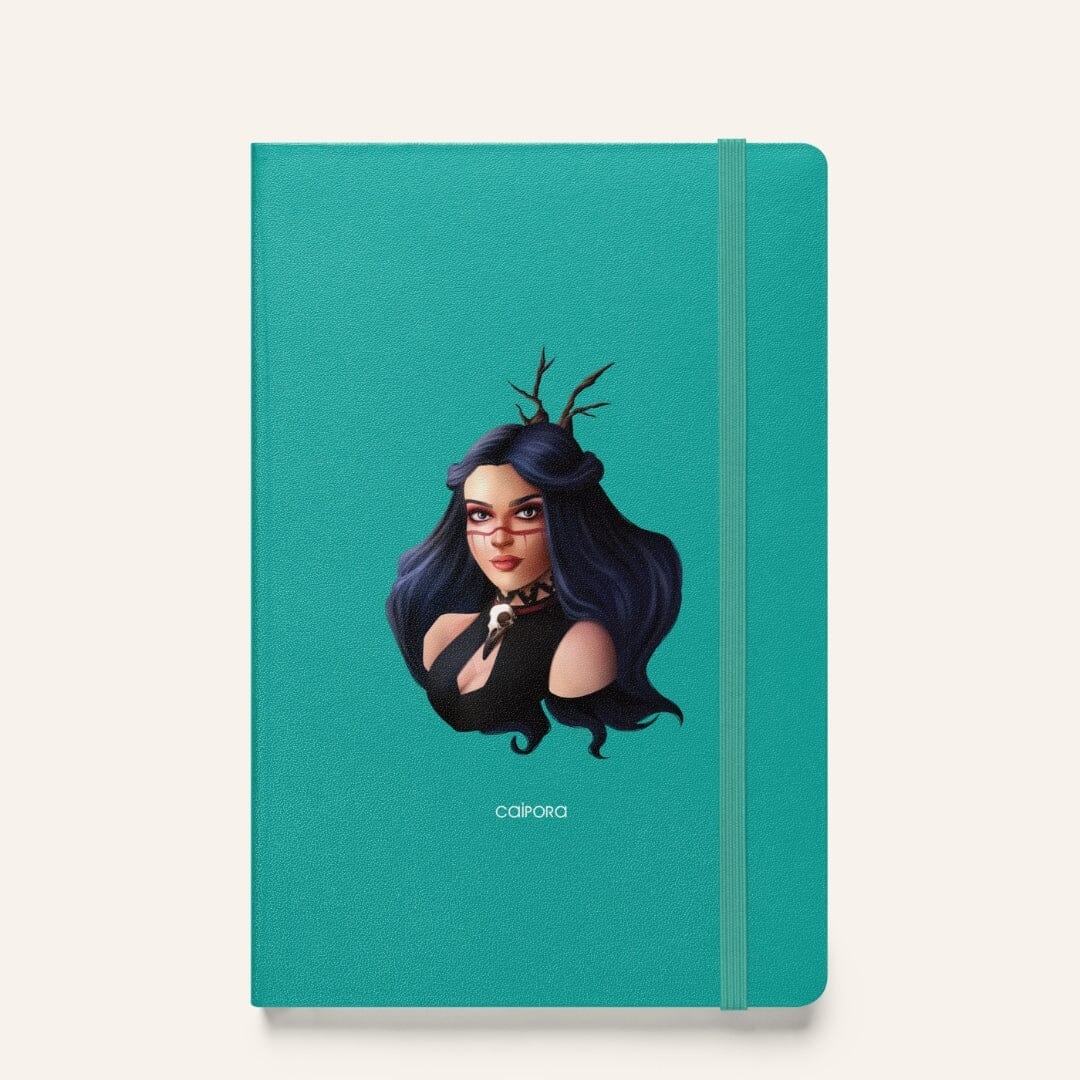 Witch Carolina Magical Lined Hardcover Bound Notebook Notebook Caipora Books 