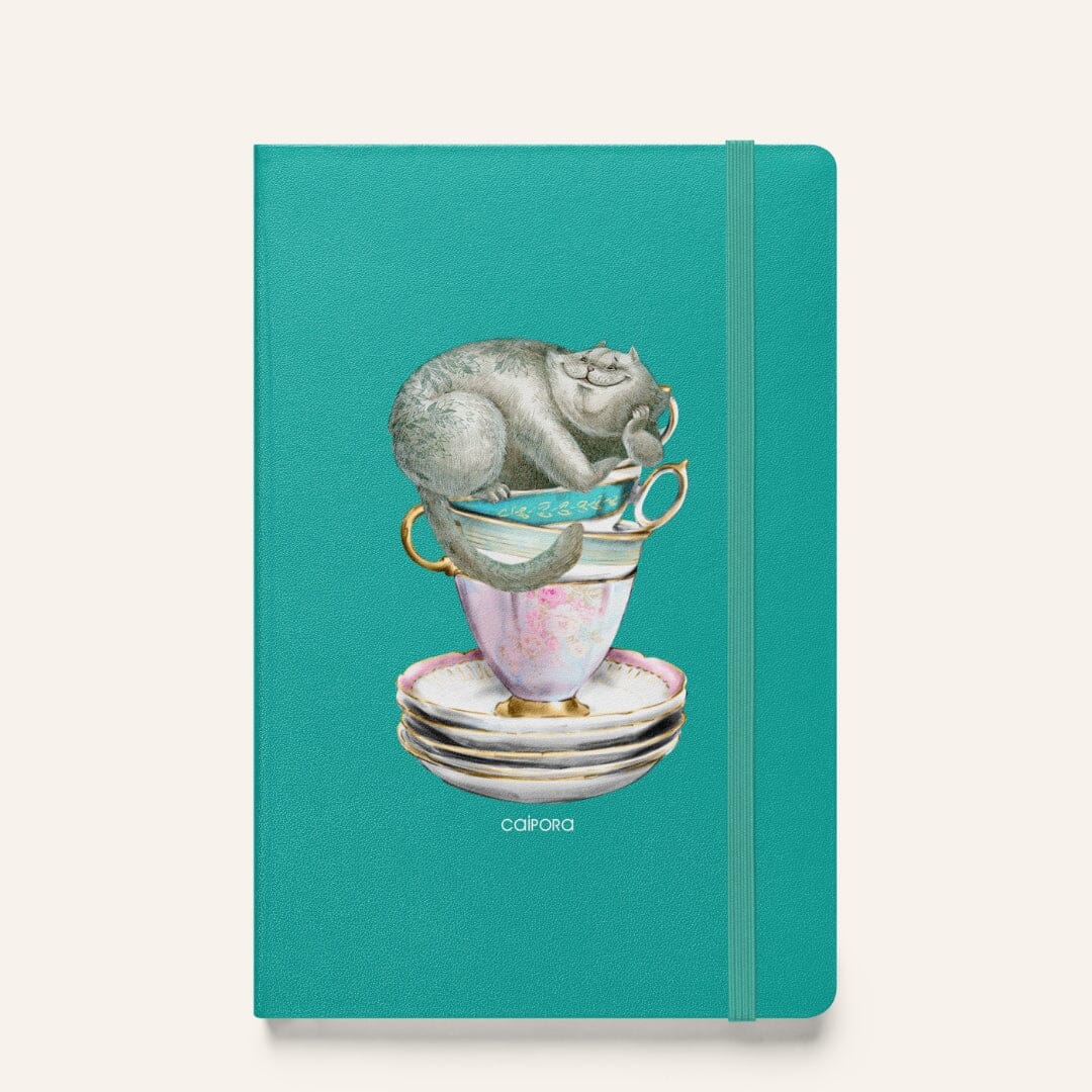 Alice in Wonderland Cashire Cat Hardcover Bound Notebook Caipora Books 