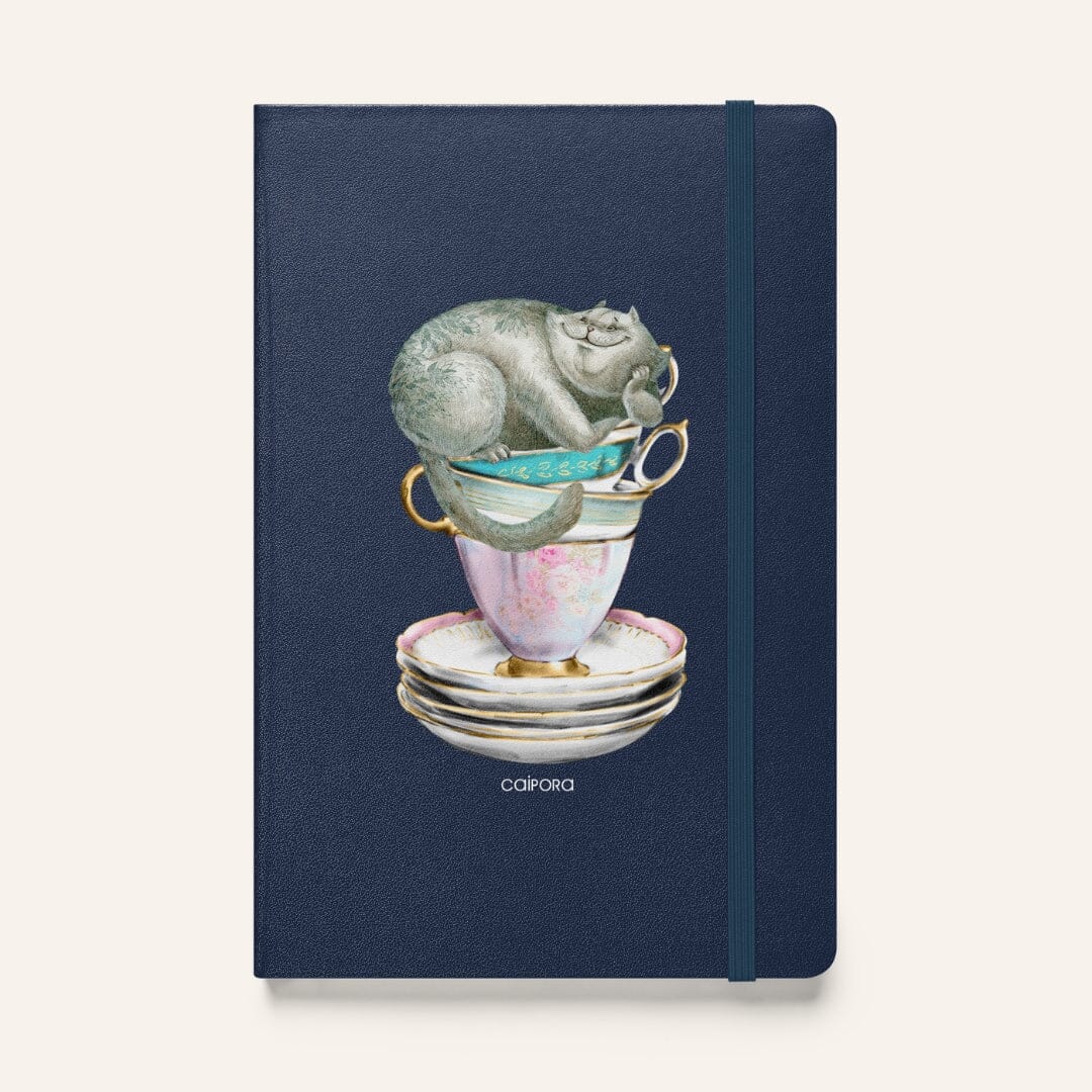 Alice in Wonderland Cashire Cat Hardcover Bound Notebook Caipora Books 