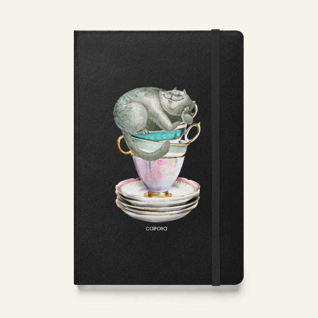 Alice in Wonderland Cashire Cat Hardcover Bound Notebook Caipora Books 