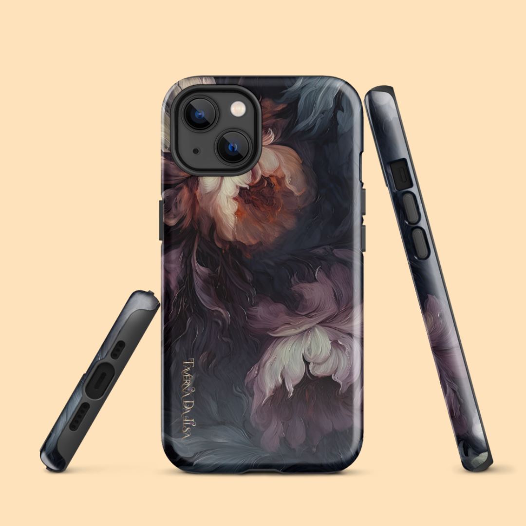 Taverna da Ilsa Dark Academia Aesthetic Tough iPhone Case Rococo Romantic Gothic Phone Case Taverna da Ilsa 