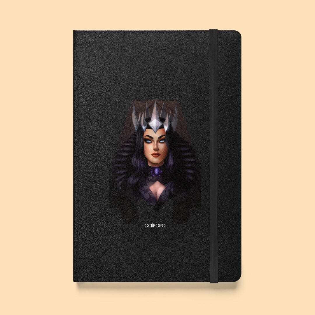 Goth Queen Aurelia Hardcover Bound Notebook Caipora Books 