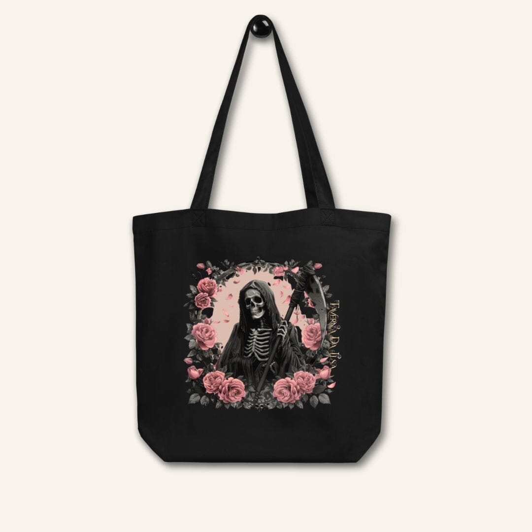 Shadows of Vienna Reaper & Roses Eco Tote Bag I Taverna da Ilsa Collection totebag Caipora Books 