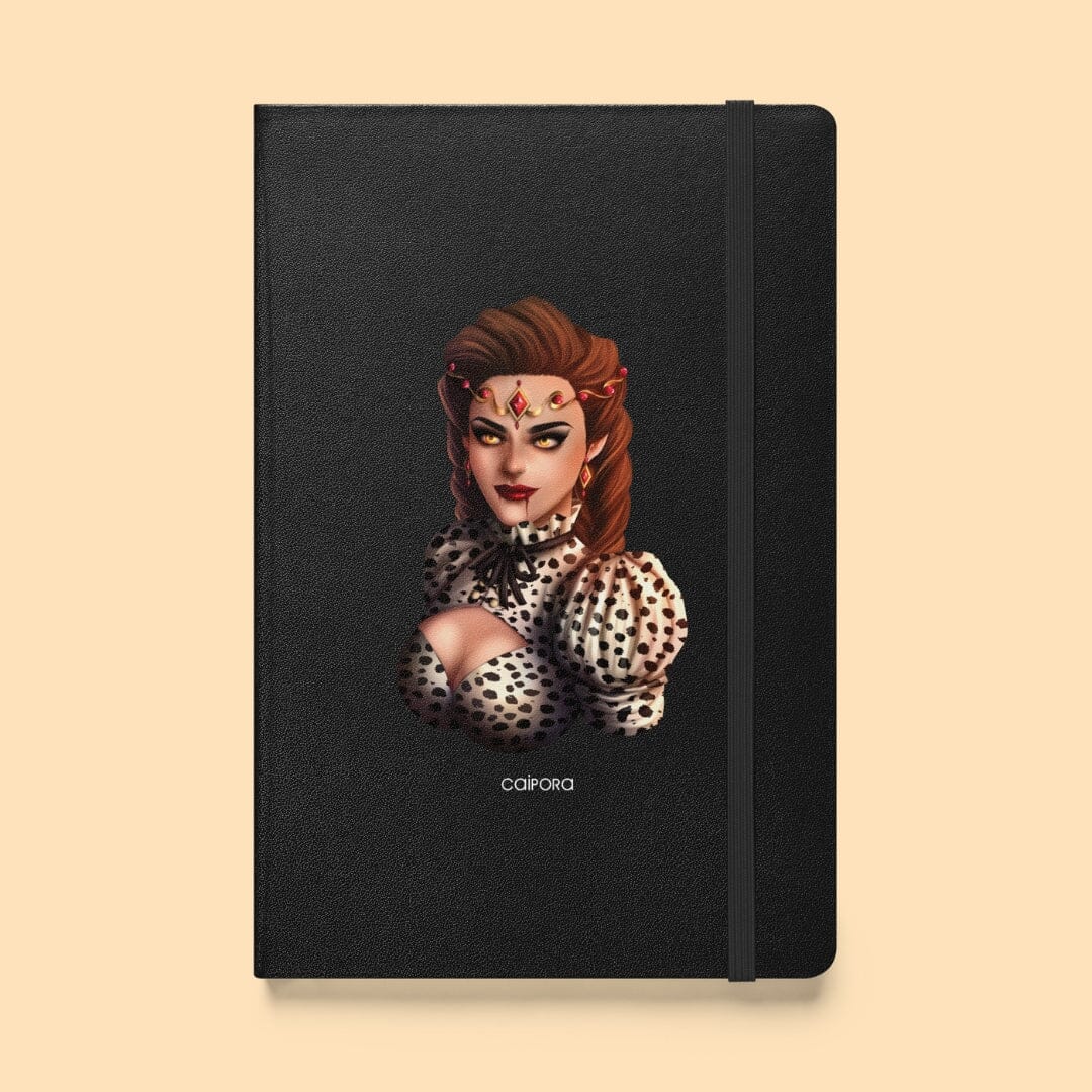 Vampire Queen Hardcover Bound Notebook Caipora Books 