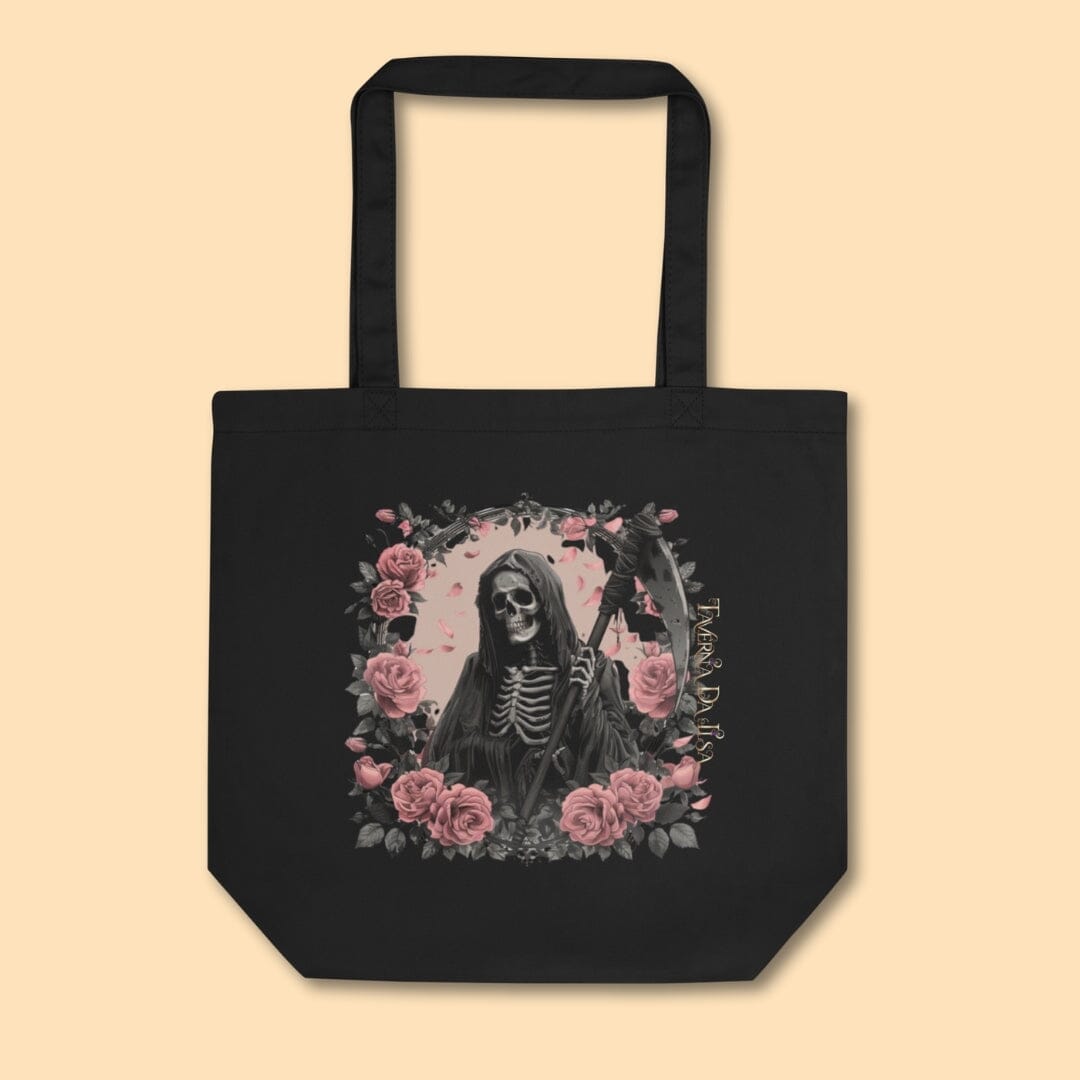 Shadows of Vienna Reaper & Roses Eco Tote Bag I Taverna da Ilsa Collection totebag Caipora Books 