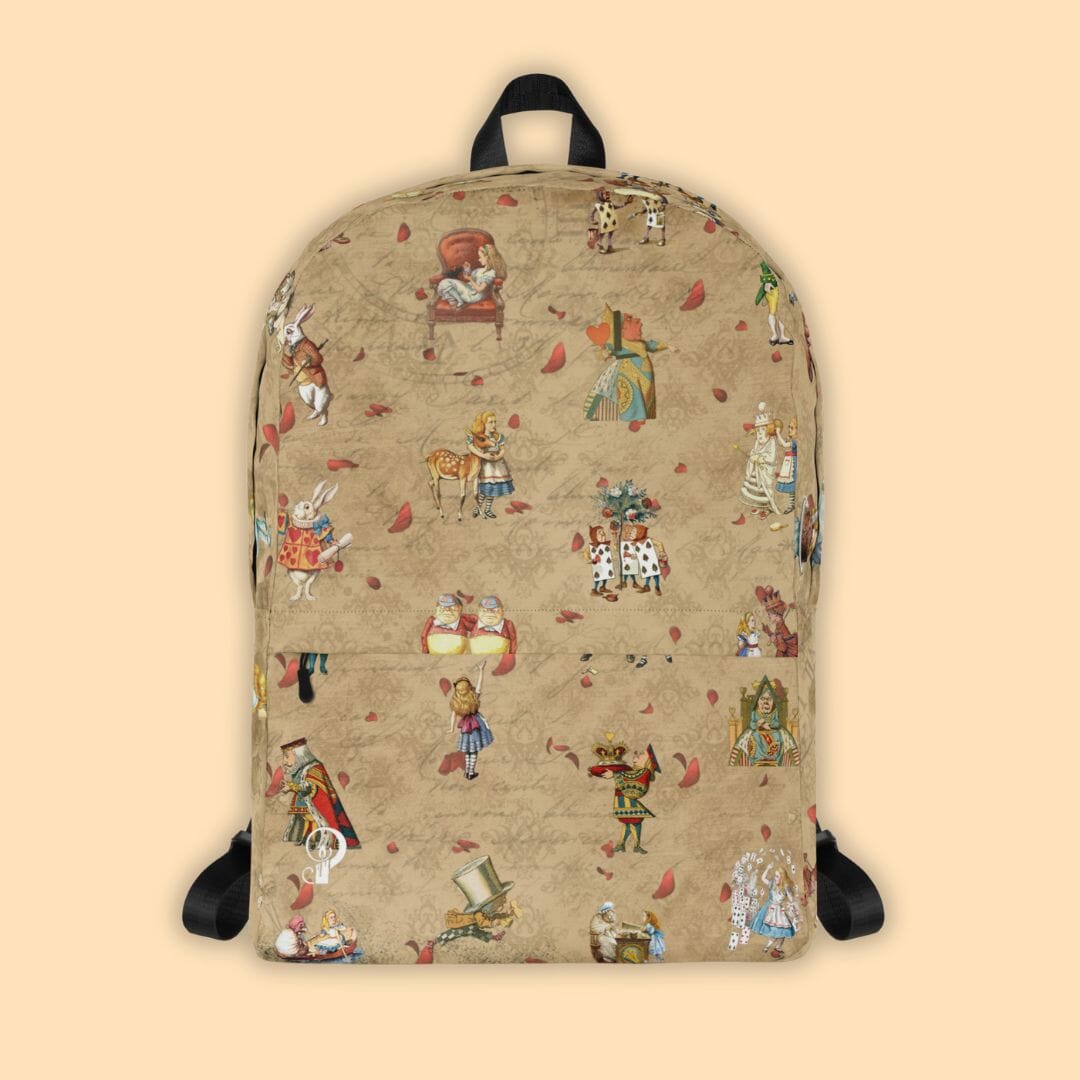 Alice in Wonderland Backpack Caipora Books 
