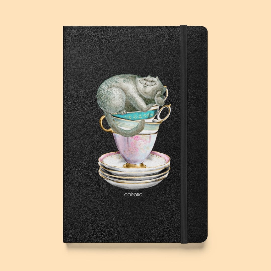 Alice in Wonderland Cashire Cat Hardcover Bound Notebook Caipora Books 