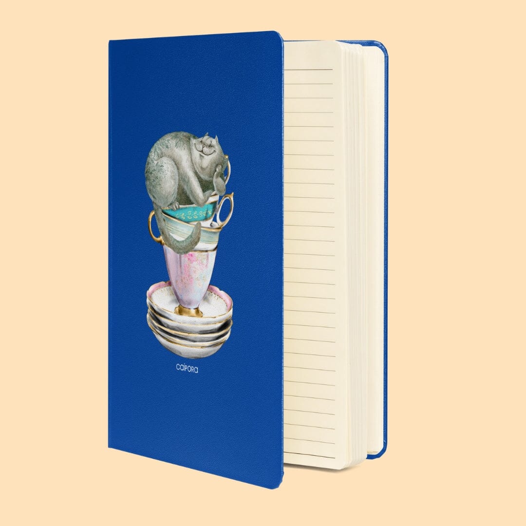 Alice in Wonderland Cashire Cat Hardcover Bound Notebook Caipora Books 