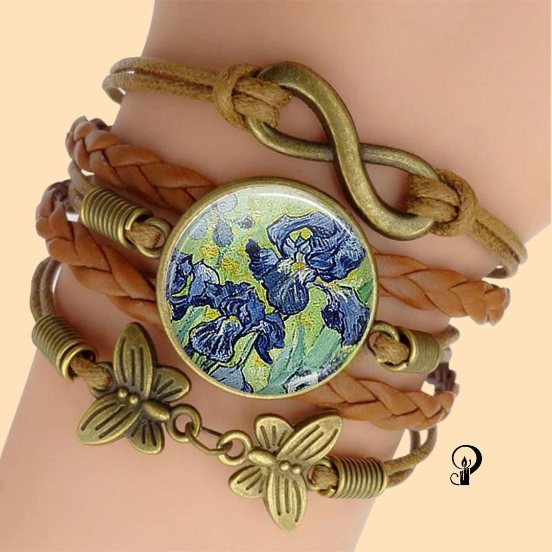 Taverna da Ilsa I Van Gogh Bracelet Starry Night I Dark Academia Aesthetic Acessoires Taverna da Ilsa Irises 