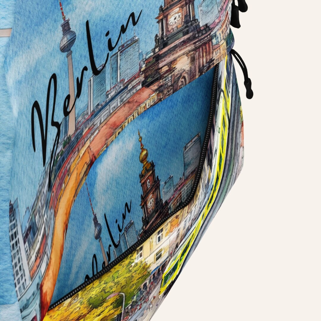 Quirky Berlin Backpack Caipora Books 