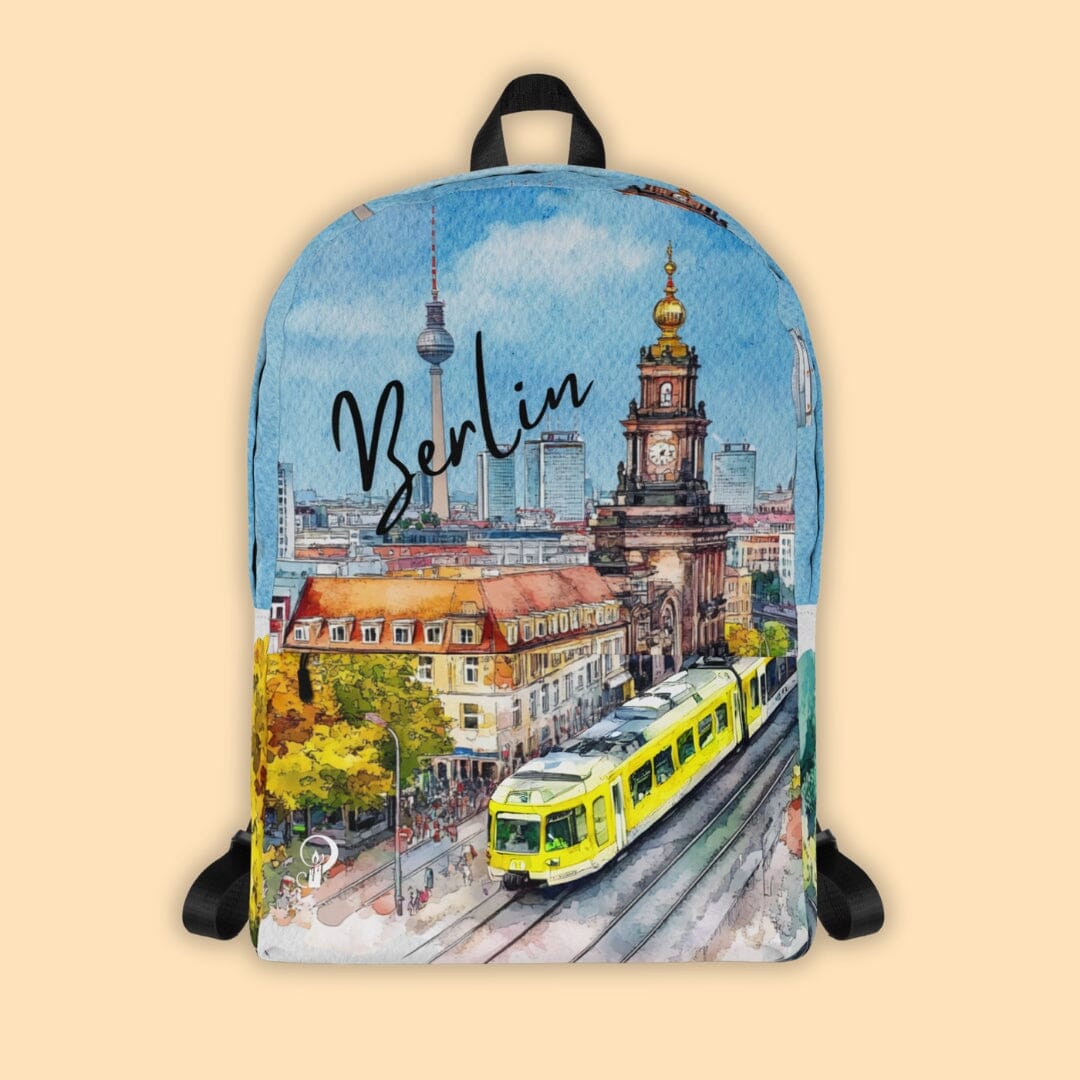 Quirky Berlin Backpack Caipora Books 