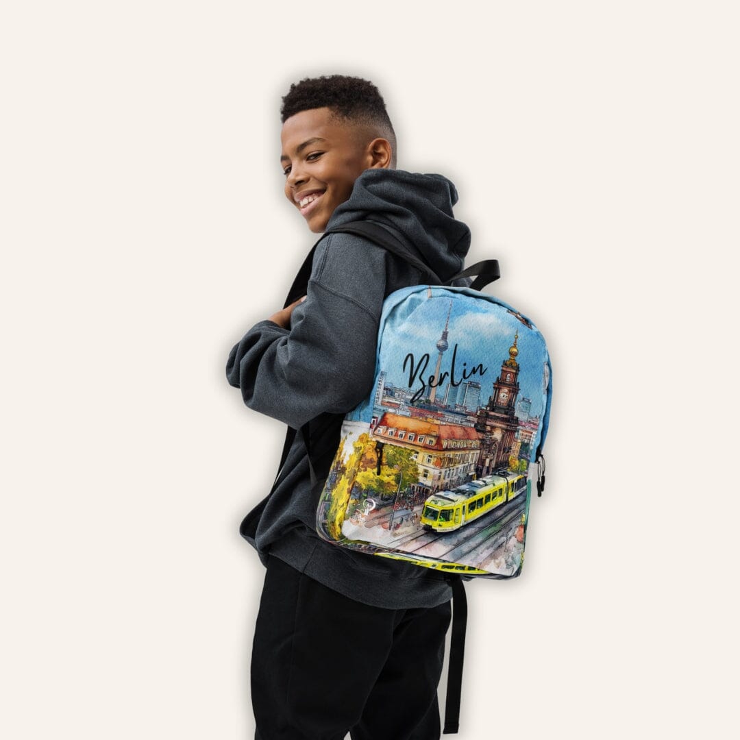 Quirky Berlin Backpack Caipora Books 
