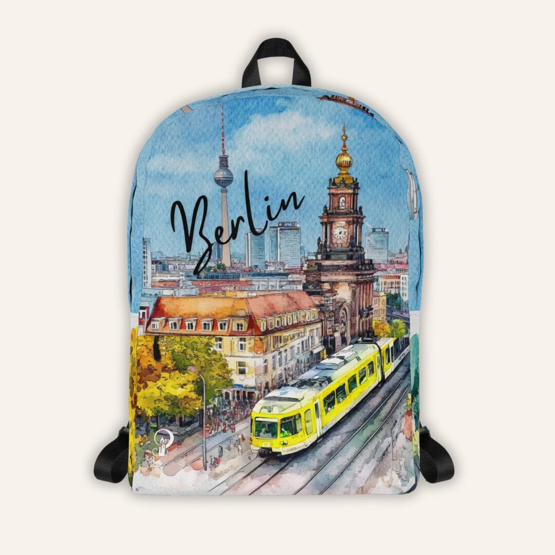 Quirky Berlin Backpack Caipora Books 
