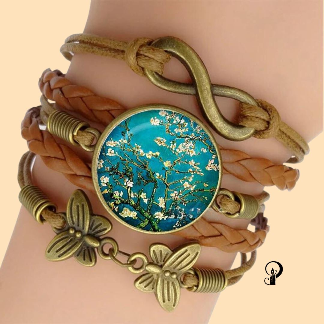 Taverna da Ilsa I Van Gogh Bracelet Starry Night I Dark Academia Aesthetic Acessoires Taverna da Ilsa Almond Blossom 