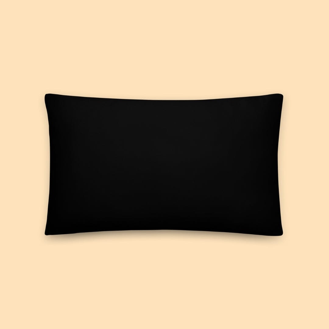 Dark Academia Aesthetic Classic Gothic Gold Black Basic Pillow Taverna da Ilsa 