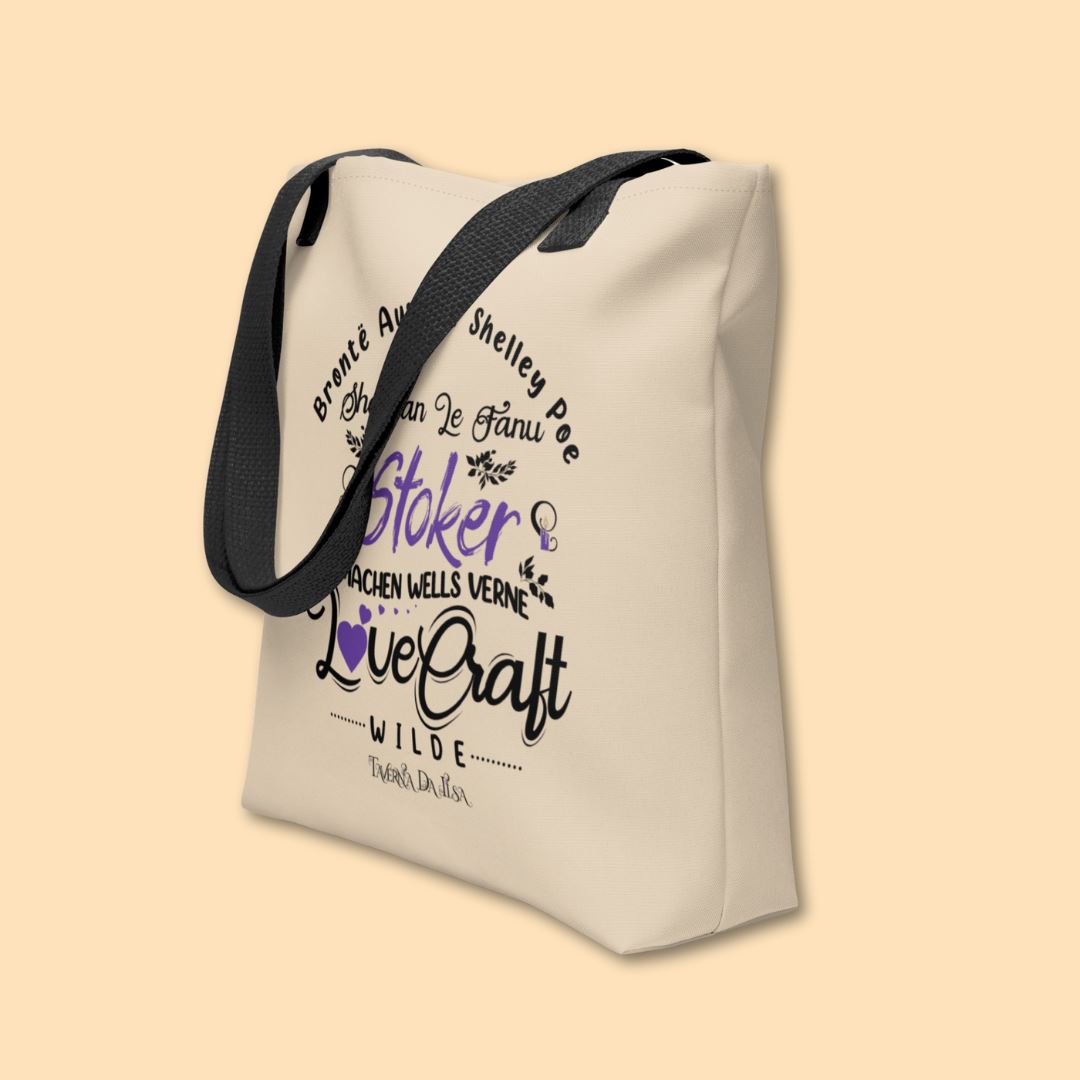 Taverna da Ilsa Great Gothic Writers Collection I Dark Academia Aesthetic I Totebag Taverna da Ilsa 