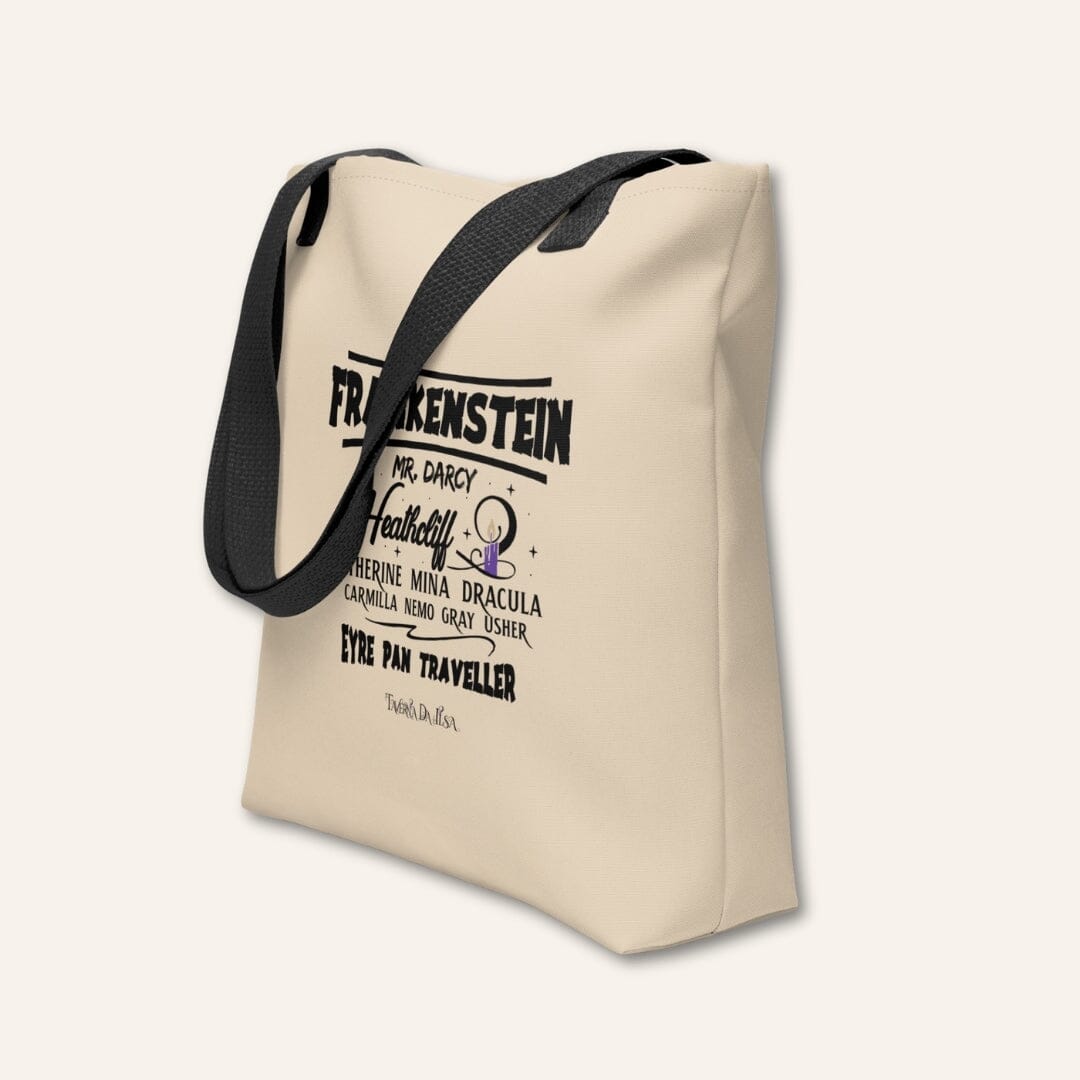 Frankenstein's Ethnic Bag I Taverna da Ilsa Dark Academia Aesthetic I Gothic Totebag Taverna da Ilsa 