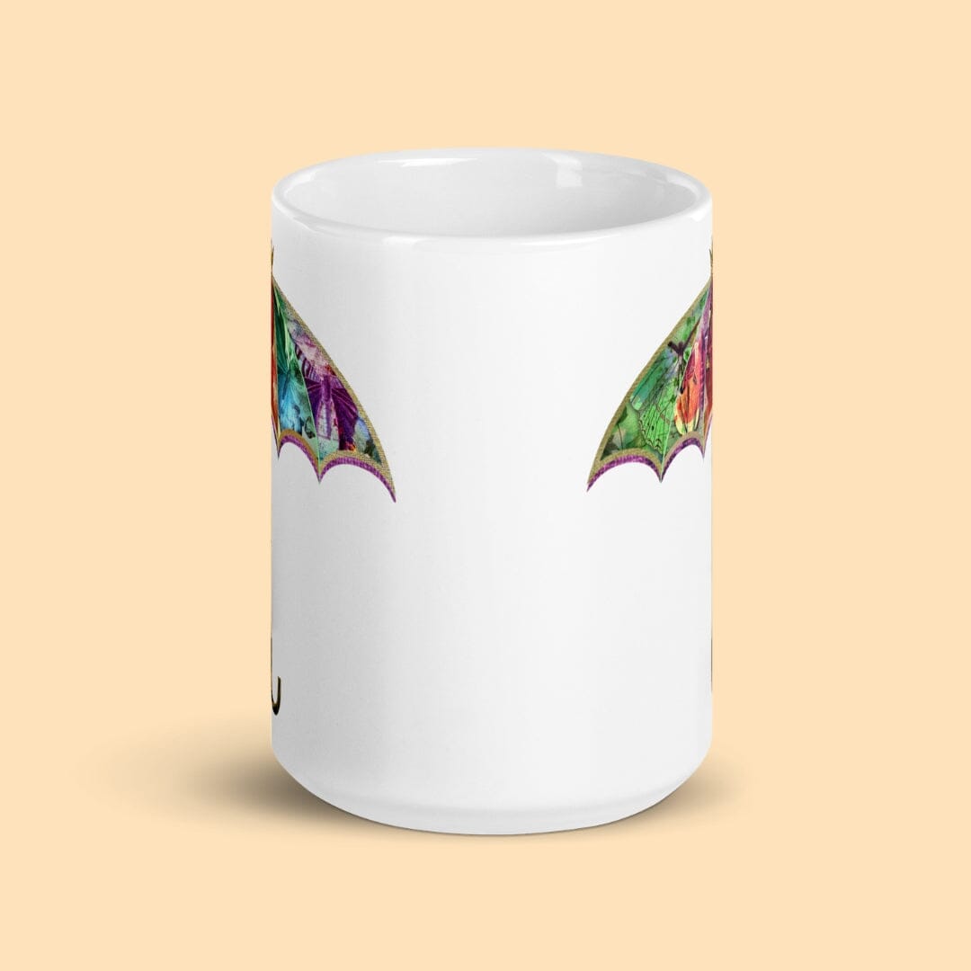 Taverna da Ilsa I Dark Academia Aesthetic In Omnia Paratus White glossy Mug Mugs Taverna da Ilsa 