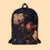 Dark Academia Aesthetic Gothic Floral Rococo Backpack Taverna da Ilsa 