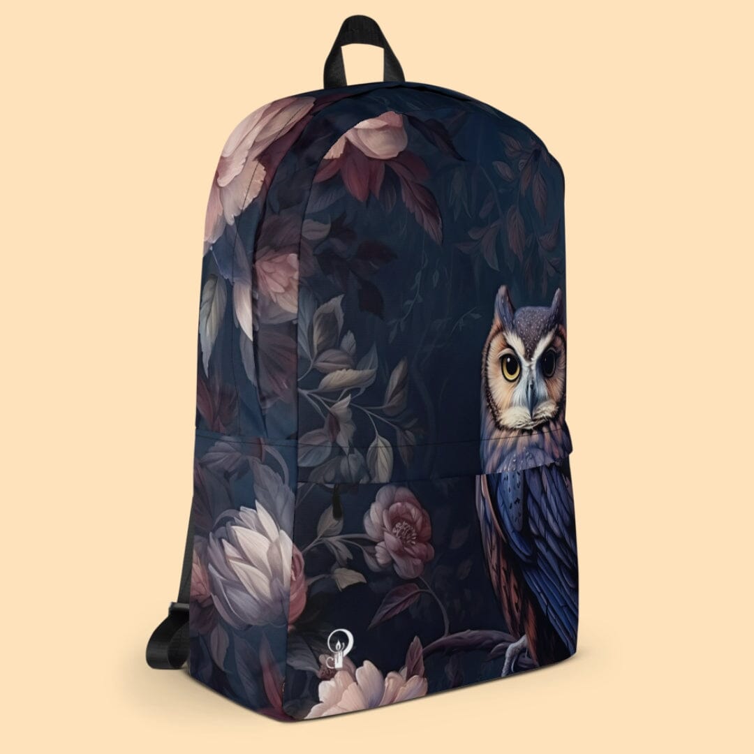 Dark Academia Rococo Owl Backpack Bags Taverna da Ilsa 