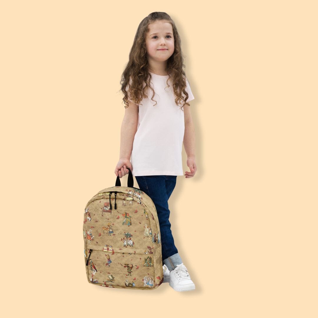 Alice in Wonderland Backpack Caipora Books 