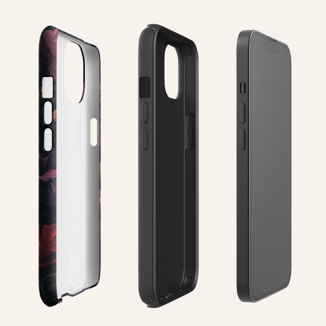 Taverna da Ilsa Dark Academia Aesthetic Tough iPhone Case Rococo Romantic Gothic Phone Case Caipora Books 