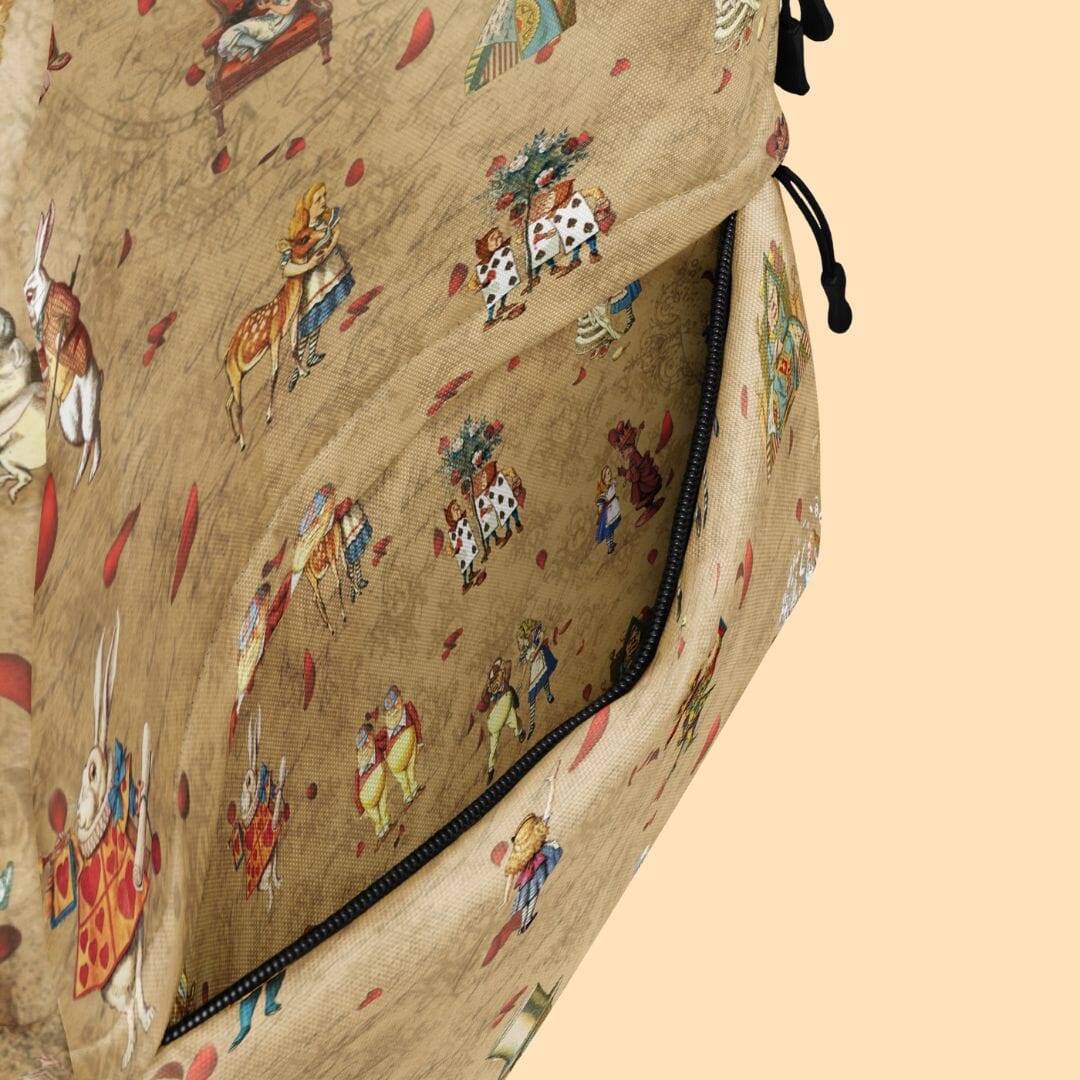 Alice in Wonderland Backpack Caipora Books 