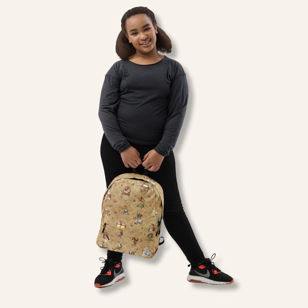 Alice in Wonderland Backpack Caipora Books 