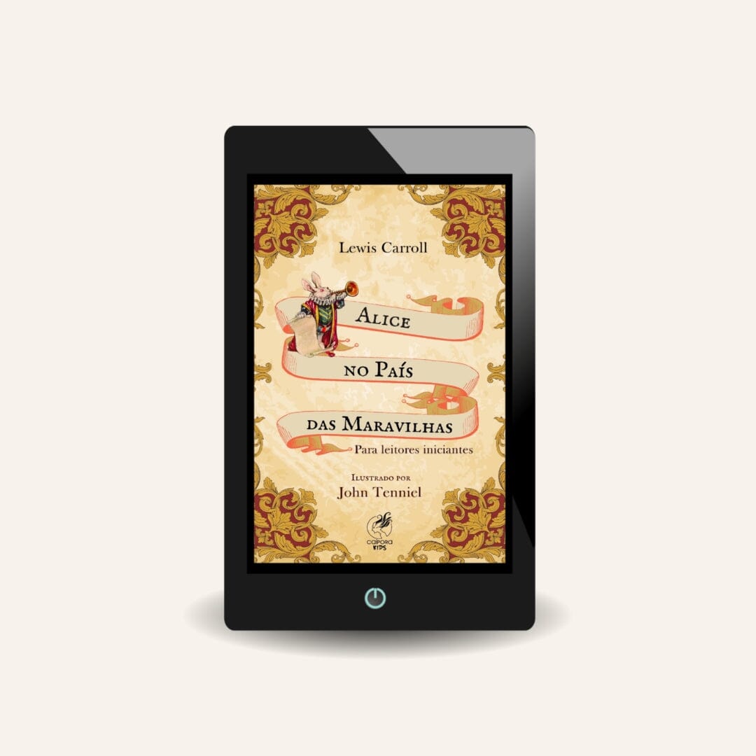 Alice no País das Maravilhas I Para Leitores Iniciantes (Em Português) Children's Books Caipora Books 