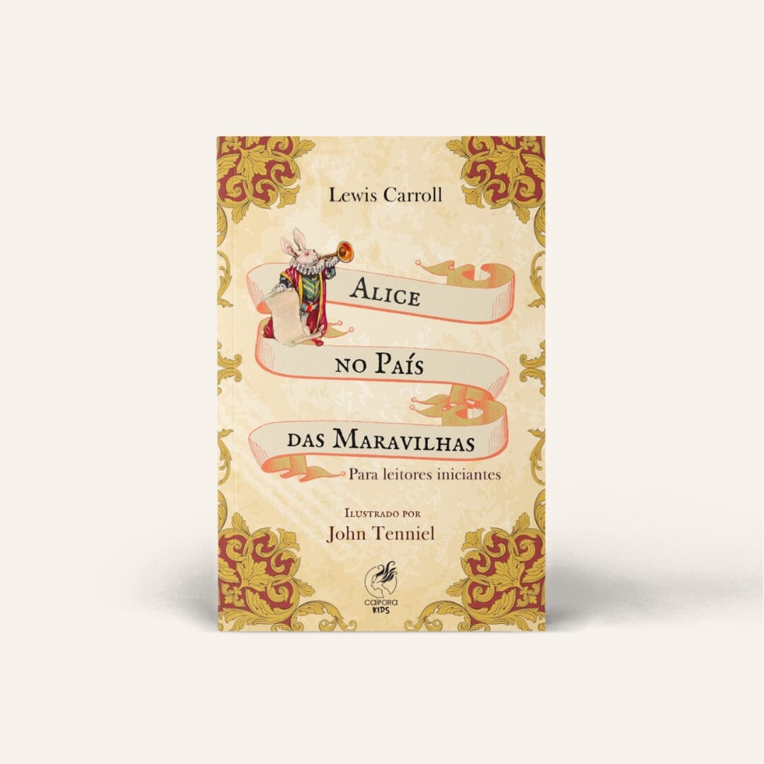 Brazilian Portuguese I Alice's Adventures in Wonderland I For beginner readers I eBook Children's Books Caipora Books Harcover 