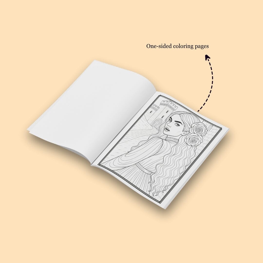 Carmilla by Le Fanu I Coloring Edition coloring books Caipora Books 