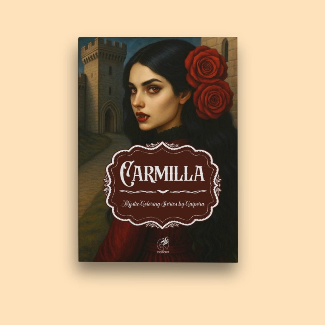 Carmilla by Le Fanu I Coloring Edition coloring books Caipora Books 