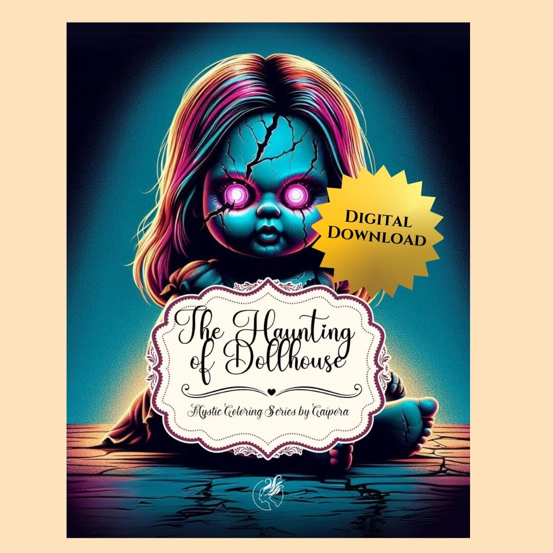 The Haunting of Dollhouse Digital Pages Digital Caipora Books 