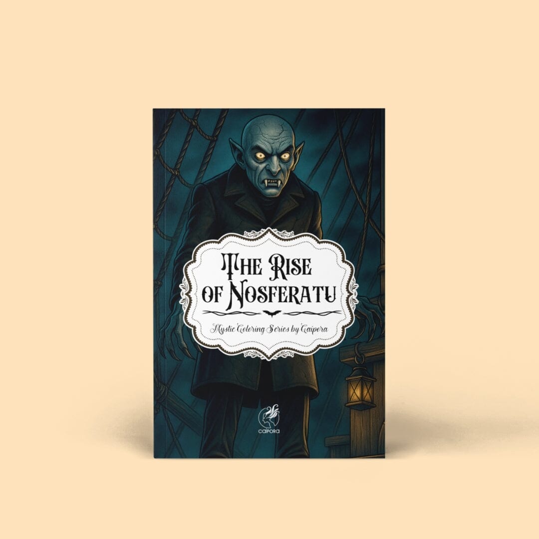 The Rise of Nosferatu I Coloring Book for Adults & Teens coloring books Caipora Books 