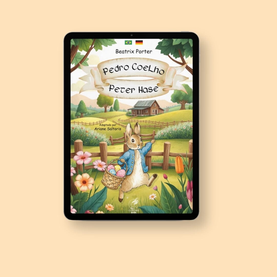 eBook Pedro Coelho / Peter Hase: Bilingual Edition - Brazilian Portuguese - German Children's Books Caipora Books 