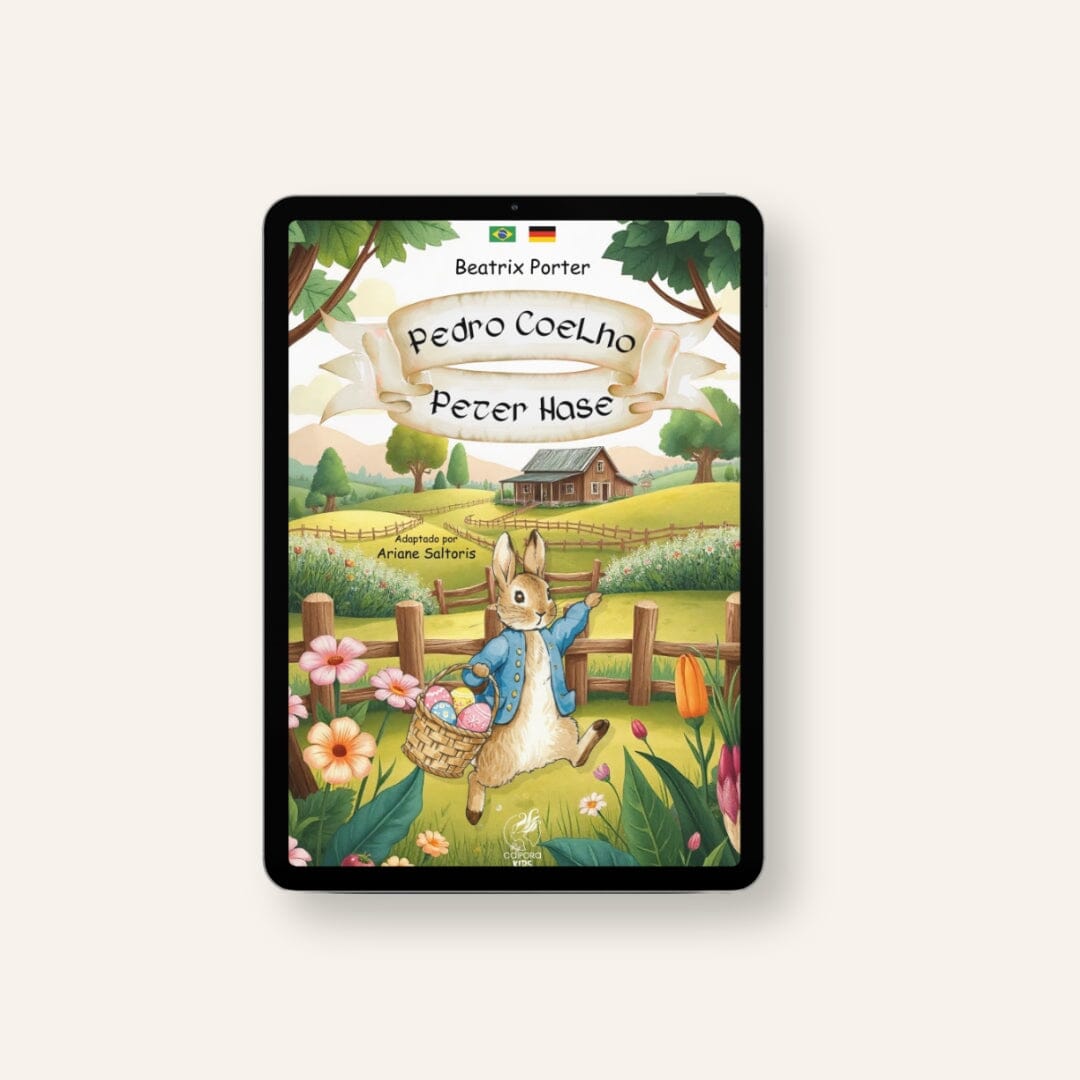 Bilingual Edition Brazilian Portuguese / German I Pedro Coelho / Peter Hase I eBook Children's Books Caipora Books 