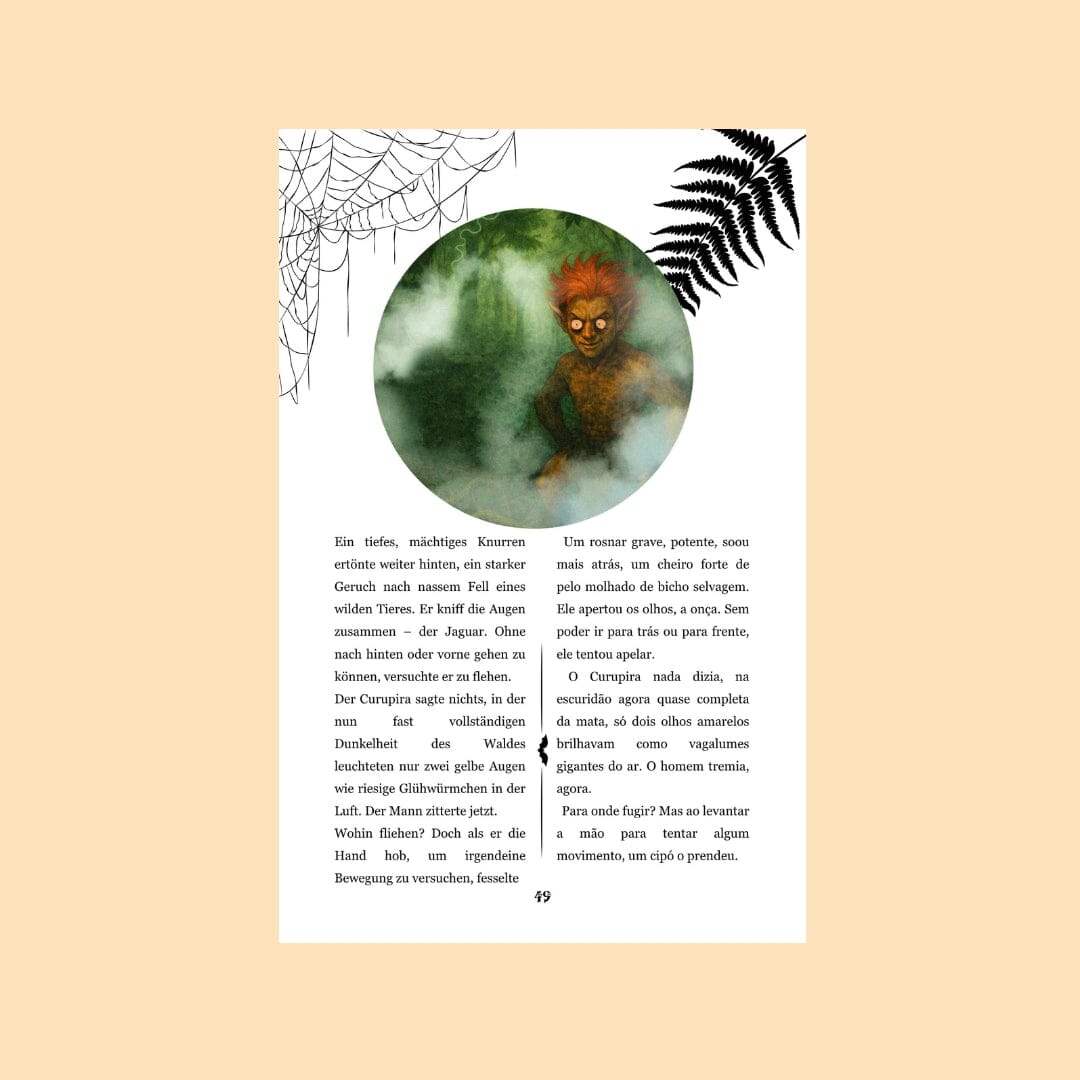 Wunderliches Halloween Gruselige Volksmärchen für Mutige Kinder / Halloween Encantado Lendas Assustadoras para Crianças Corajosas Children's Books Caipora Books 