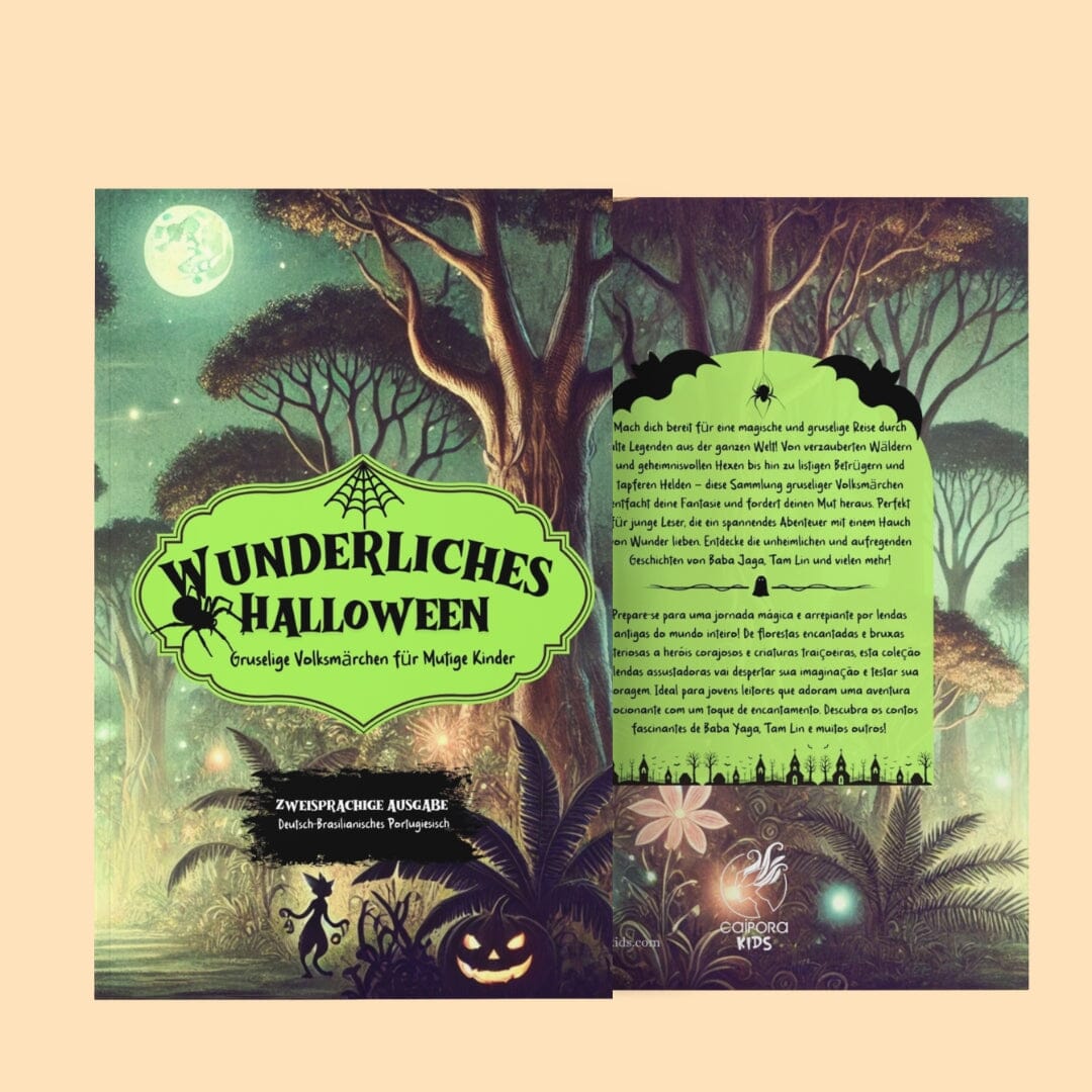 Wunderliches Halloween Gruselige Volksmärchen für Mutige Kinder / Halloween Encantado Lendas Assustadoras para Crianças Corajosas Children&#39;s Books Caipora Books 