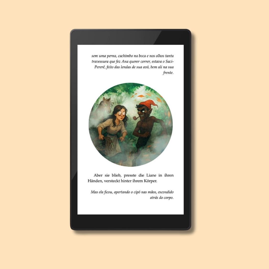 Ebook I Wunderliches Halloween Gruselige Volksmärchen für Mutige Kinder / Halloween Encantado Lendas Assustadoras para Crianças Corajosas Digital Caipora Books 