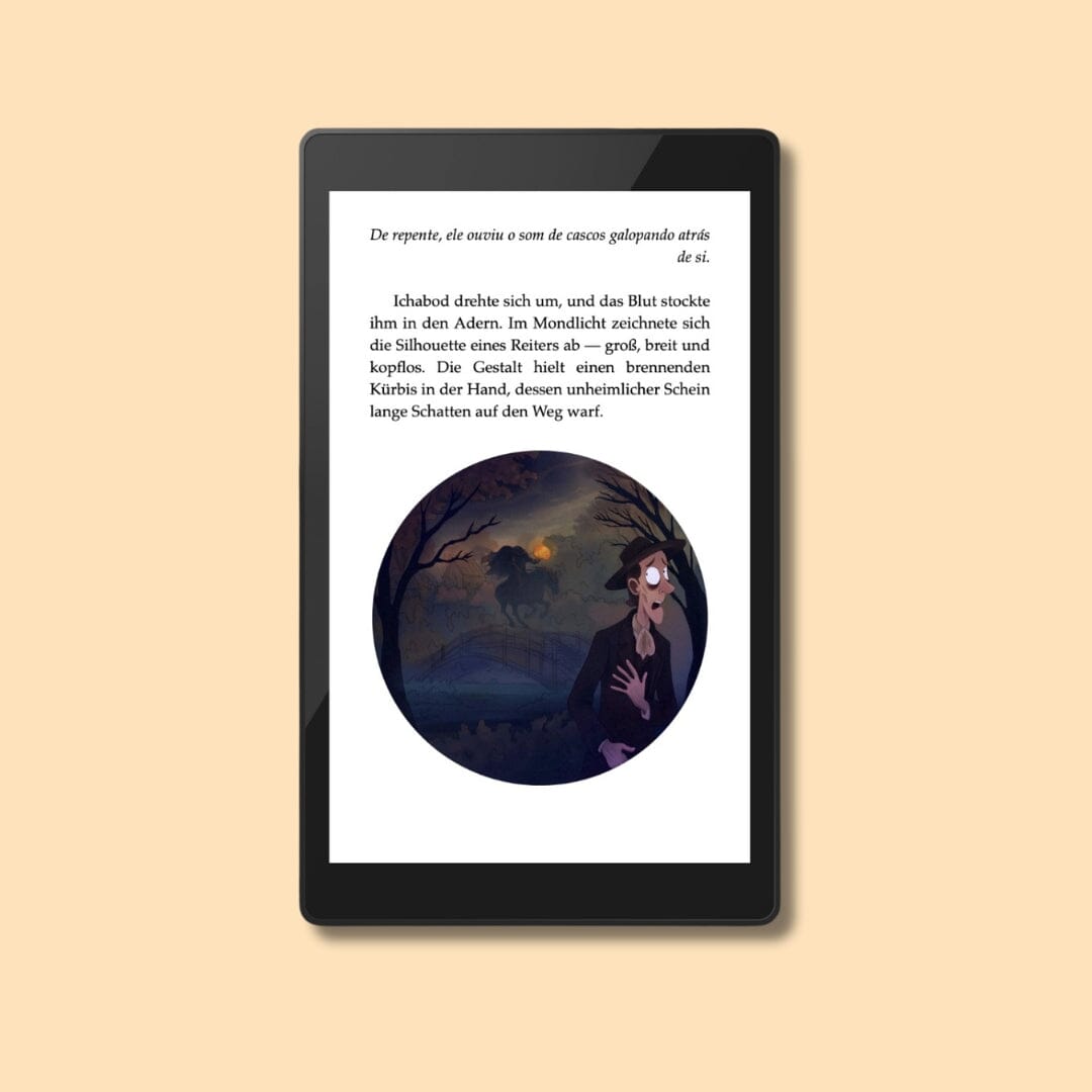 Ebook I Wunderliches Halloween Gruselige Volksmärchen für Mutige Kinder / Halloween Encantado Lendas Assustadoras para Crianças Corajosas Digital Caipora Books 