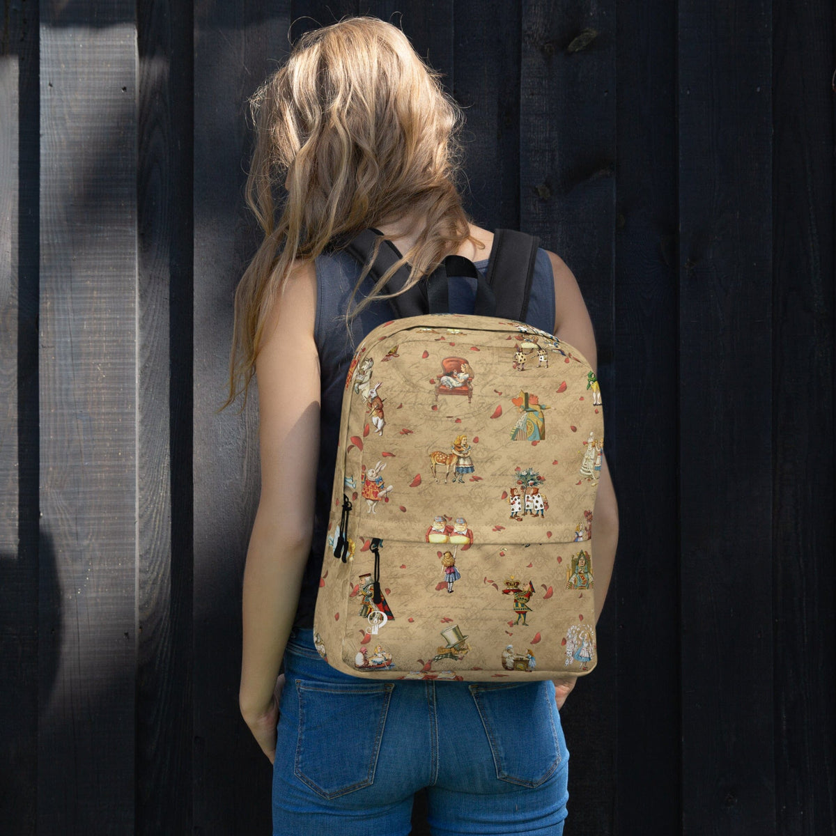 Alice in Wonderland Backpack Caipora Books 