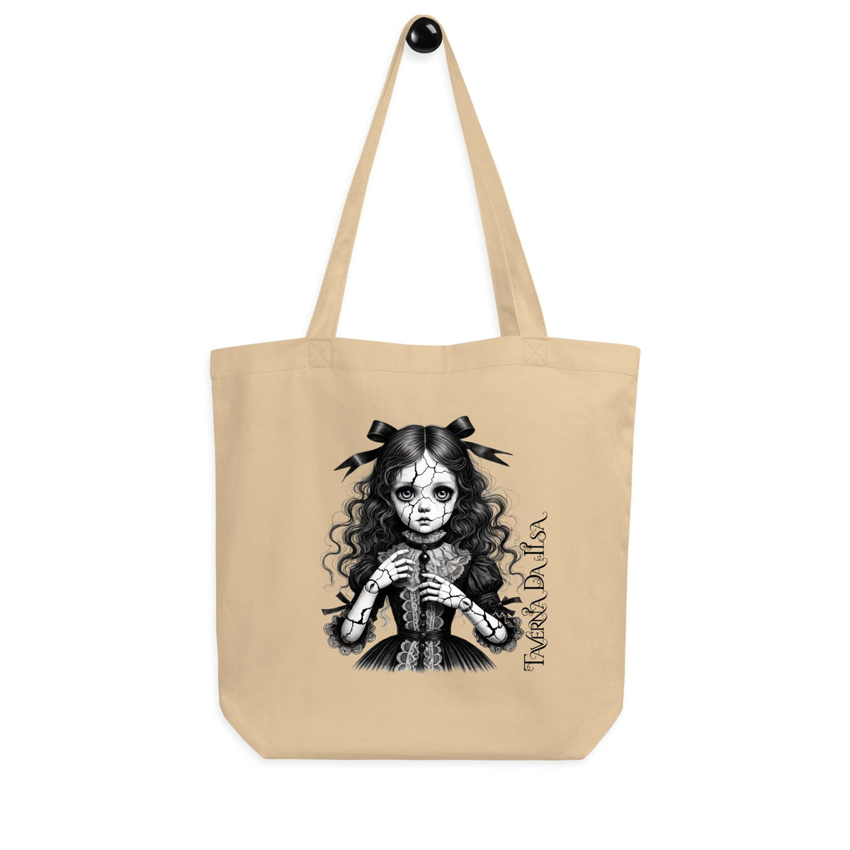 Haunted Doll Eco Tote Bag I Taverna da Ilsa Collection Caipora Books 