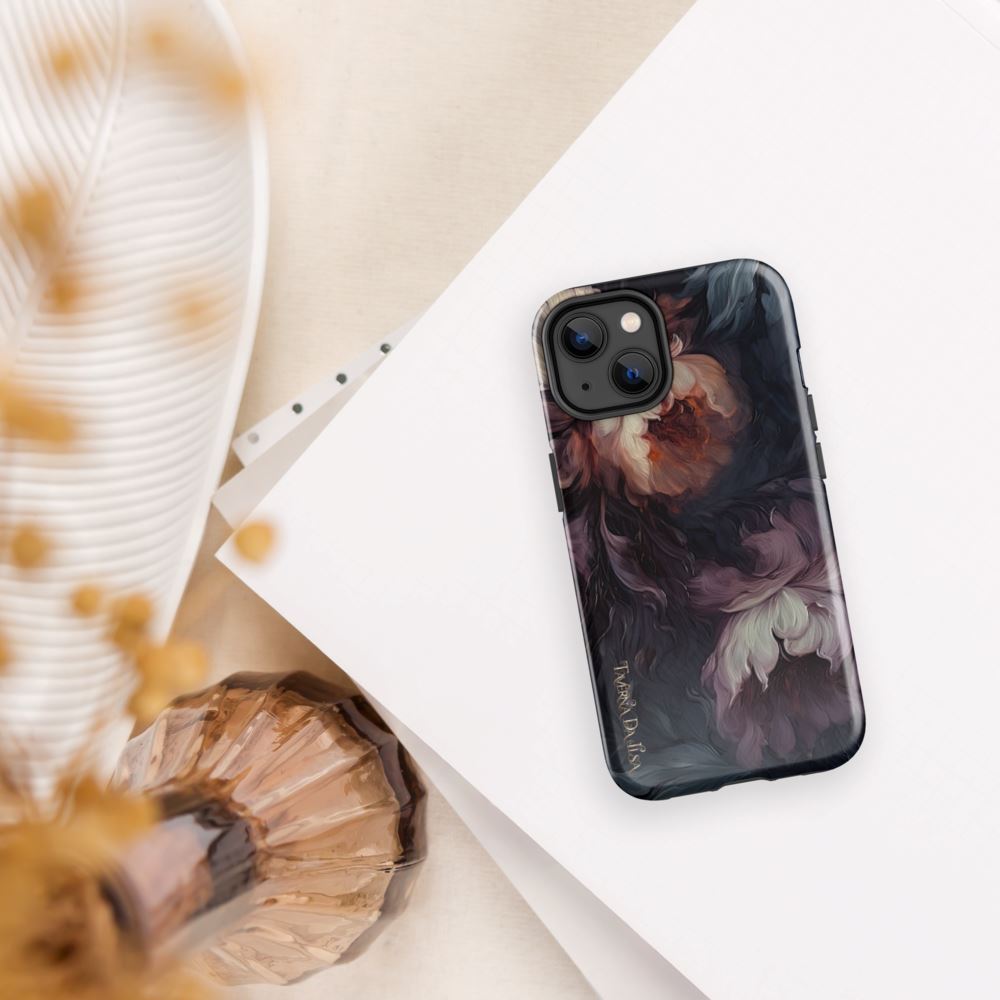 Taverna da Ilsa Dark Academia Aesthetic Tough iPhone Case Rococo Romantic Gothic Phone Case Taverna da Ilsa 